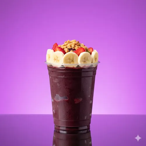 Açaí Copo 300 ml + 4 Acompanhamentos 
