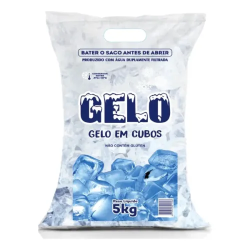 Gelo filtrado 10kg