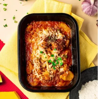 NHOQUE DE ABÓBORA COM RAGU DE CARNE BOVINA (380G)