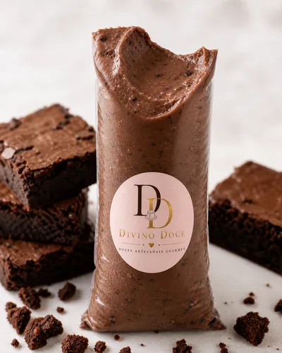 Geladinho - Trufado de Brownie