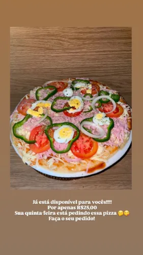 Pizza Pré-assada Portuguesa 