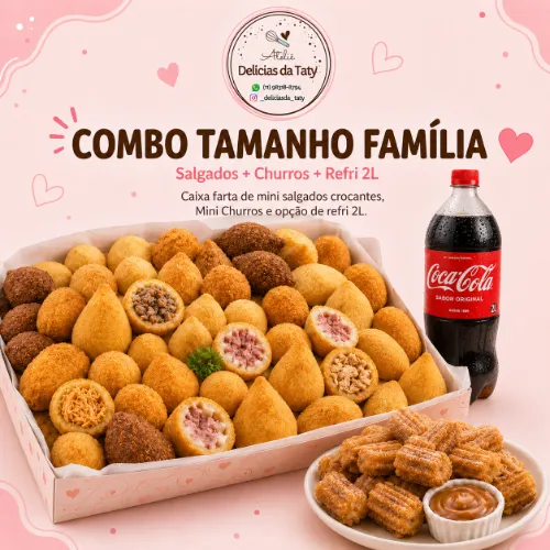Combo Família Premium (Coca-Cola) 🌟